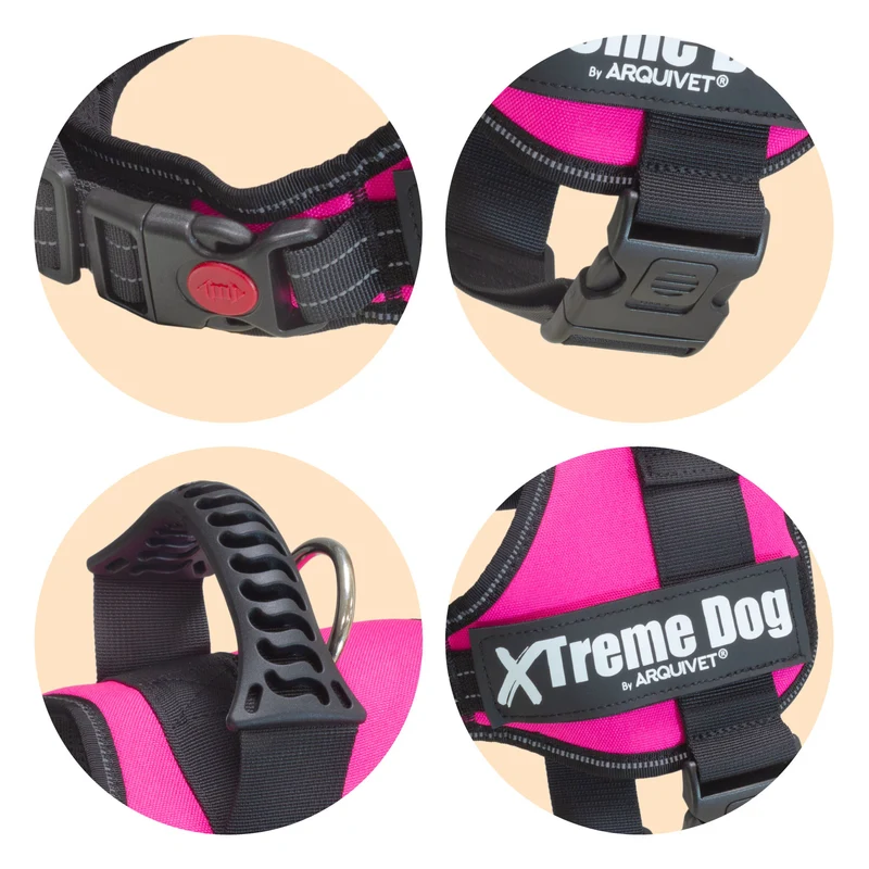 Arnés Xtreme Dog - Rosa