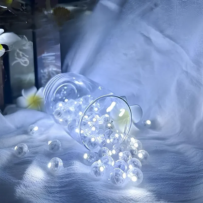 Feestlichtjes van 1,25 cm – led op knoopcel, in zeven kleuren