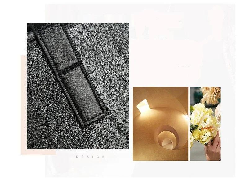 Borsa tote alla moda e capiente per donna - Borsa a tracolla singola con cerniera e chiusura orizzontale quadrata
