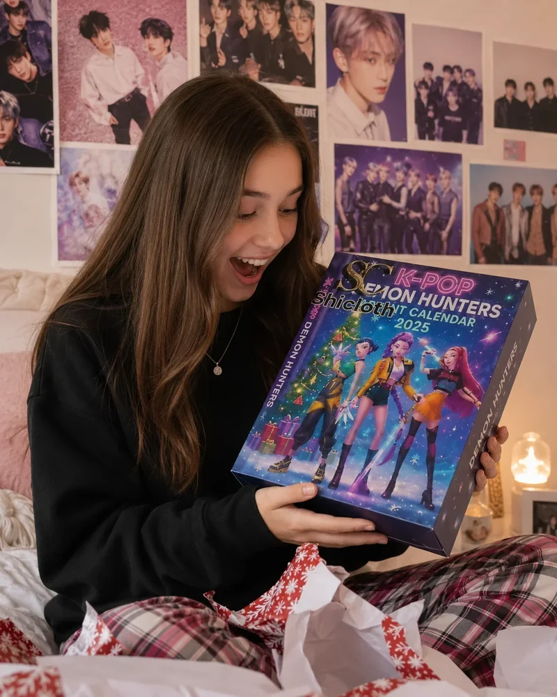 Adventskalender – 24 vakjes met K-pop-minifiguurtjes en accessoires