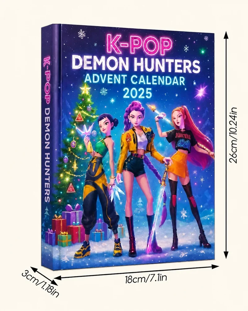 Adventskalender – 24 vakjes met K-pop-minifiguurtjes en accessoires