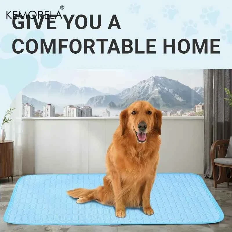 Rinfrescatevi quest'estate con il nostro tappetino rinfrescante migliorato per animali domestici: perfetto per tutte le taglie!