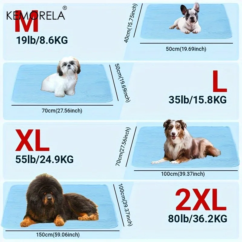 Rinfrescatevi quest'estate con il nostro tappetino rinfrescante migliorato per animali domestici: perfetto per tutte le taglie!