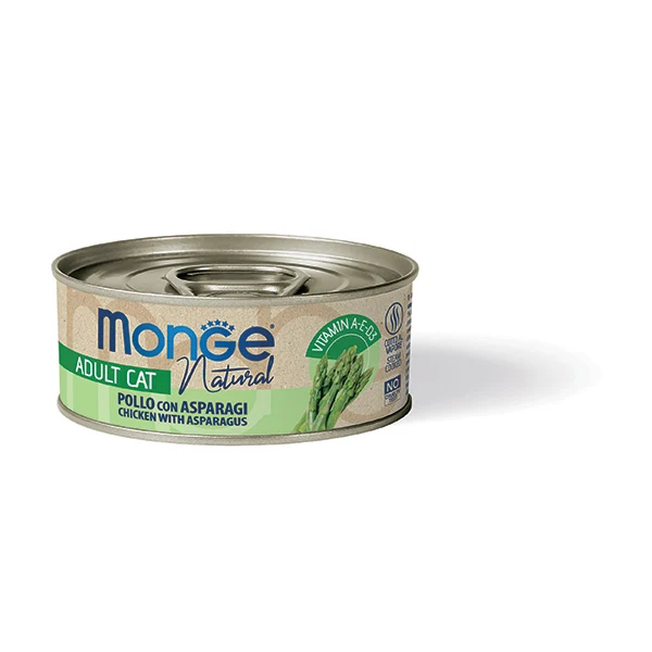 Monge Natural Adult Cat - Pollo con Asparagi