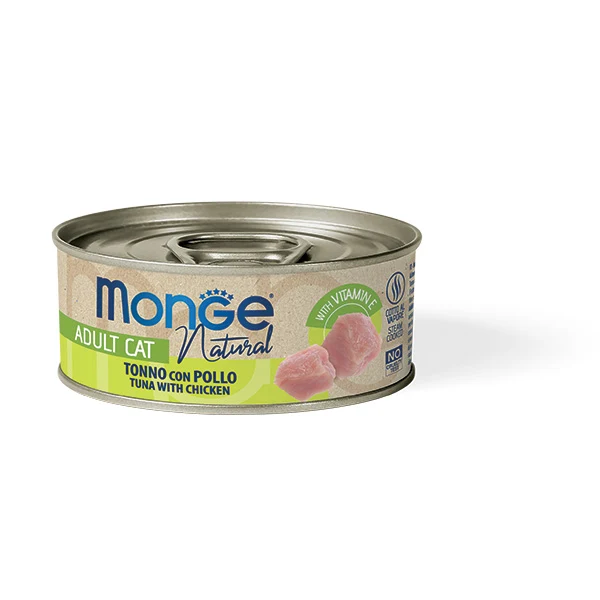 Monge Natural Adult Cat - Tonno con Pollo