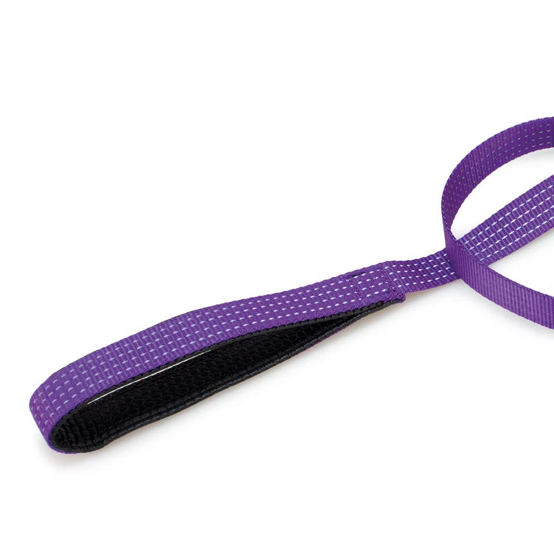 Correa de nylon morada