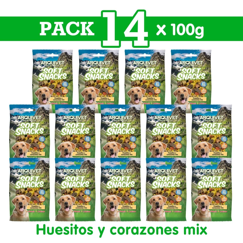 Huesitos y corazones Mix - Soft Snacks