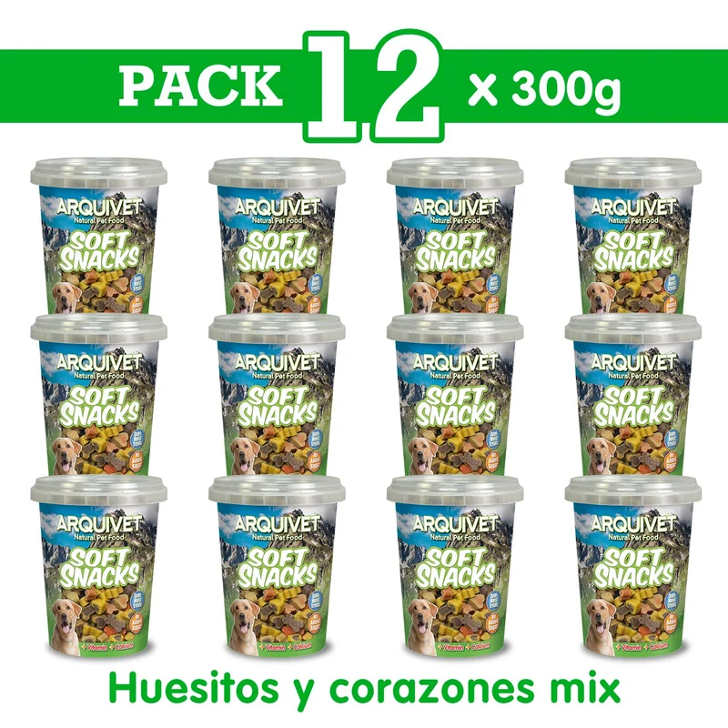 Huesitos y corazones Mix - Soft Snacks