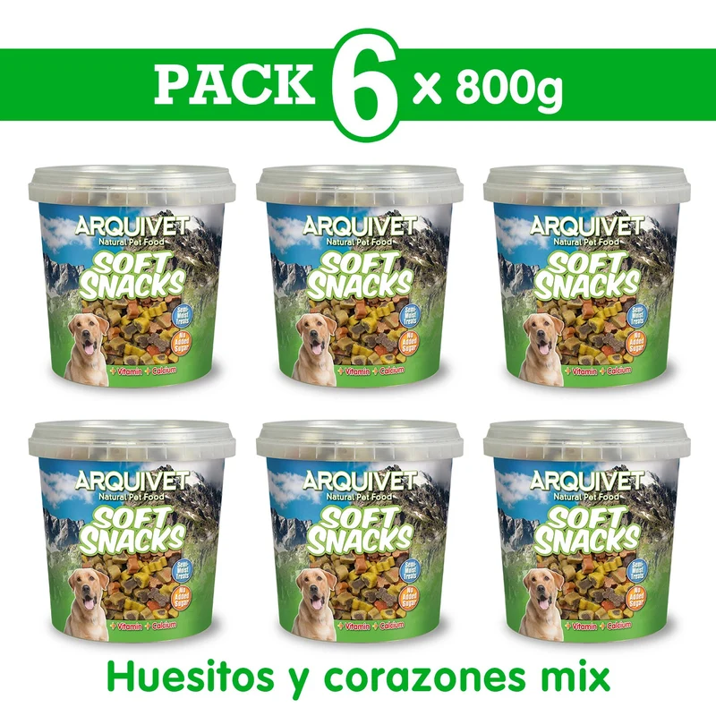 Huesitos y corazones Mix - Soft Snacks
