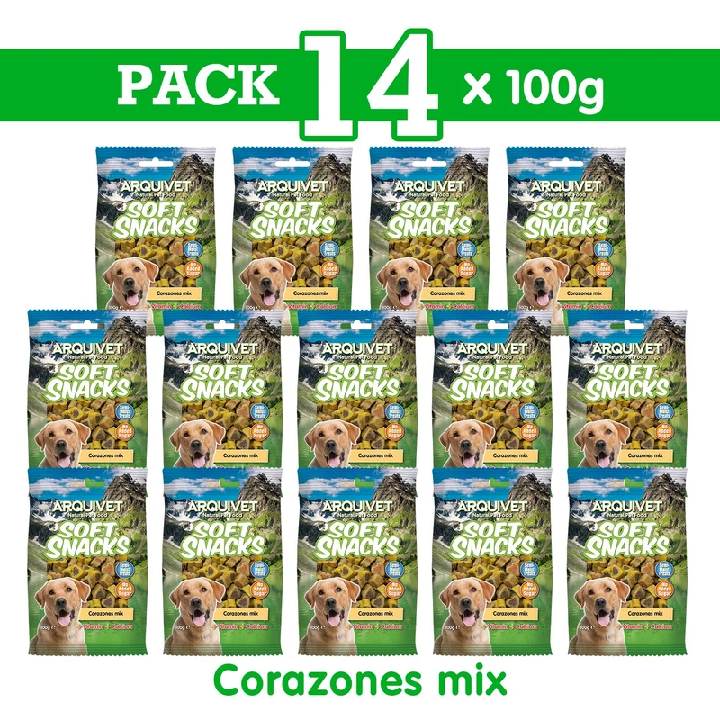 Corazones Mix - Soft Snacks