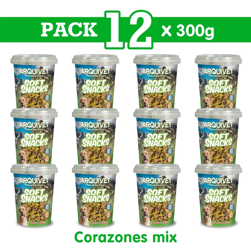 Corazones Mix - Soft Snacks