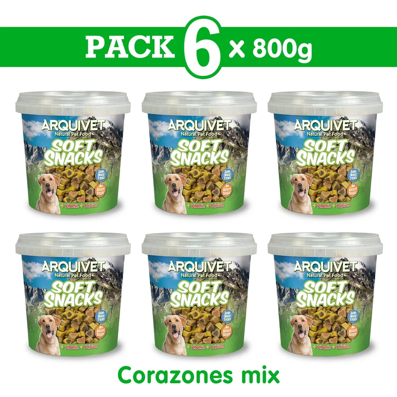 Corazones Mix - Soft Snacks