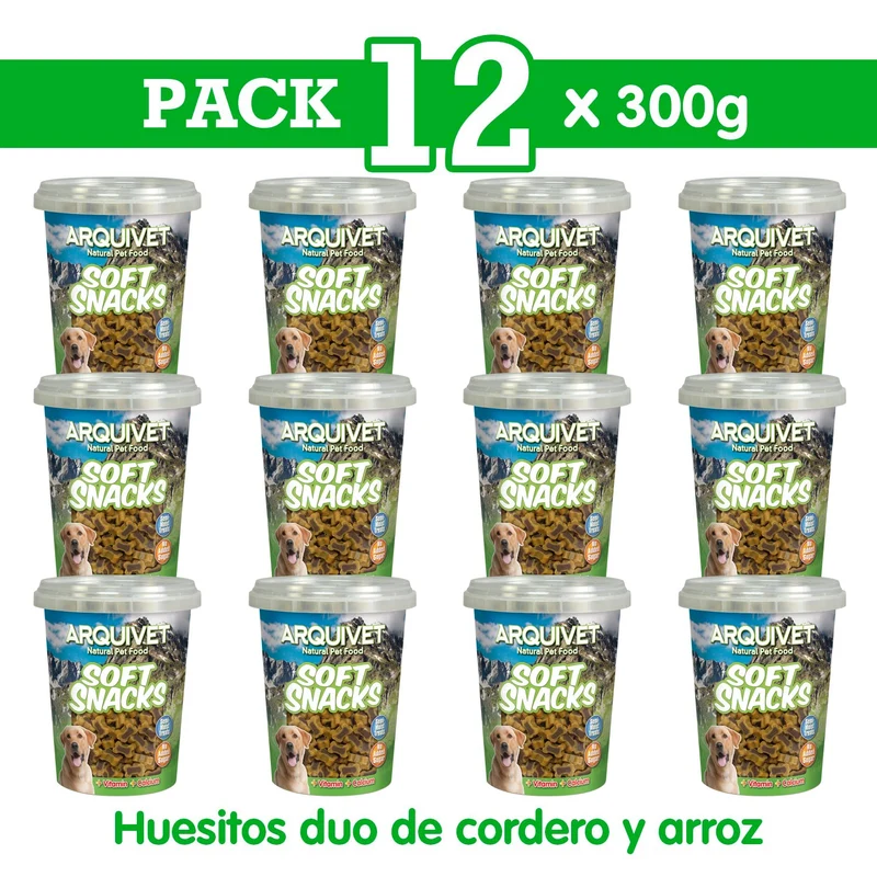 Huesitos duo de cordero y arroz - Soft Snacks