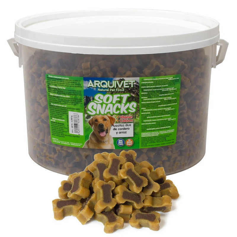 Huesitos duo de cordero y arroz - Soft Snacks