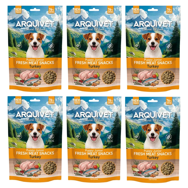 Snacks carne fresca de pavo - para Cachorros - Fresh Meat Snacks