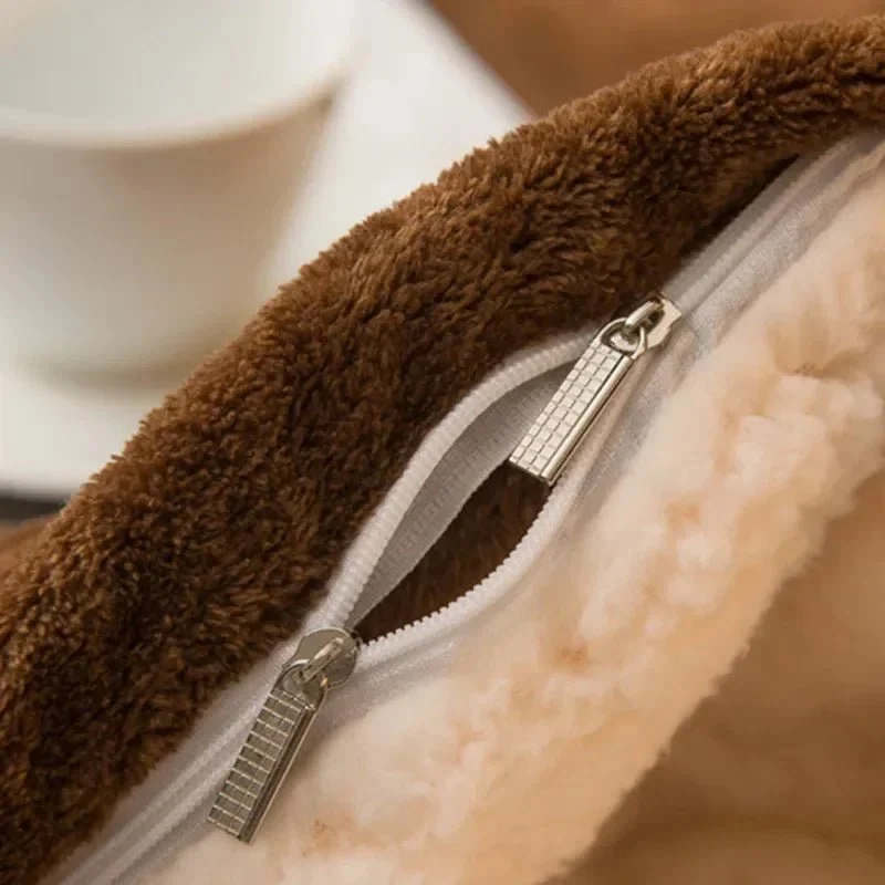 Coperta in lana per il calore invernale - Copripiumino matrimoniale double-face e copriletto da campeggio