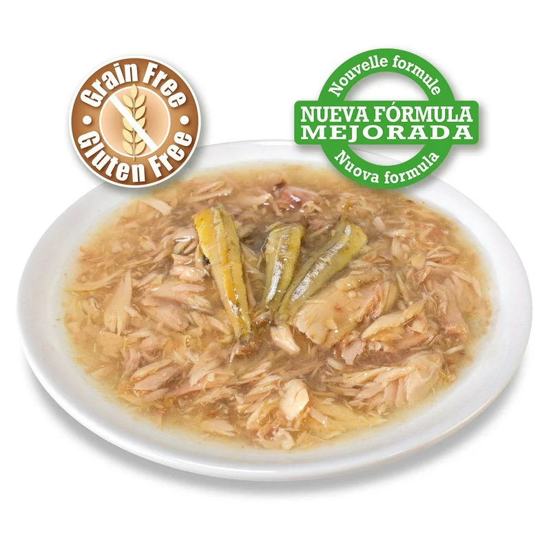 Atún Blanco y Anchoas en salsa - Mini Fillets