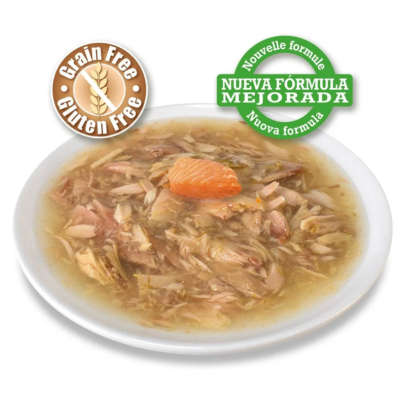 Atún Blanco y Salmón en salsa - Mini Fillets