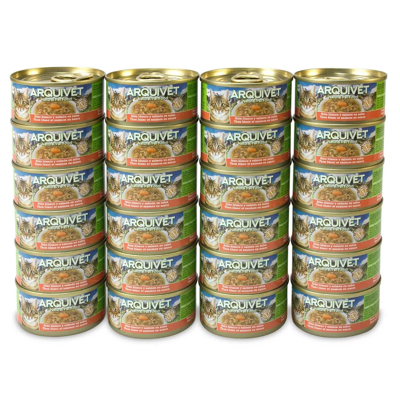Atún Blanco y Salmón en salsa - Mini Fillets