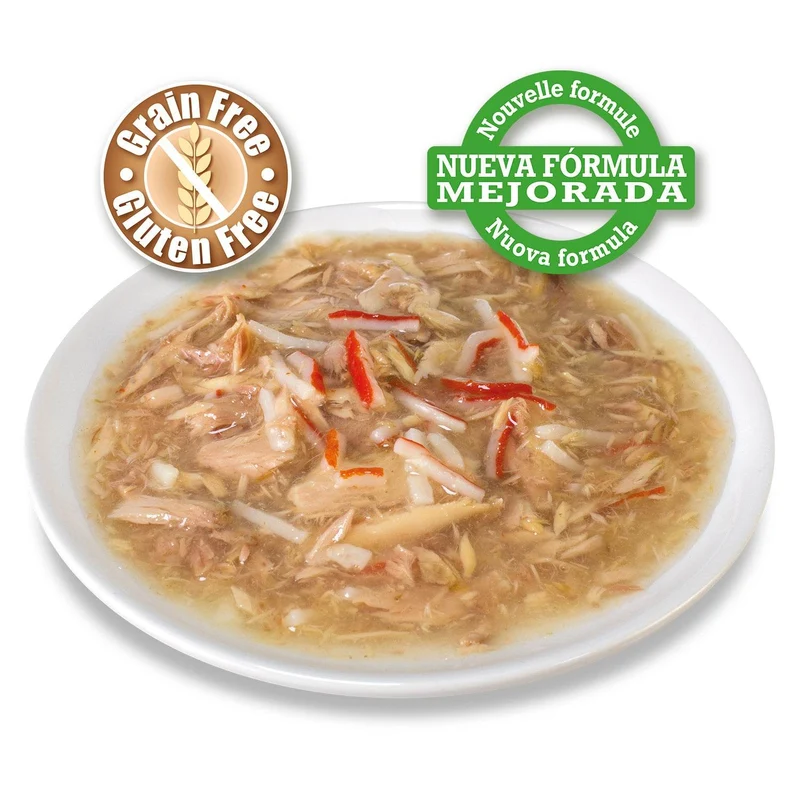 Atún Blanco y Cangrejo en salsa - Mini Fillets