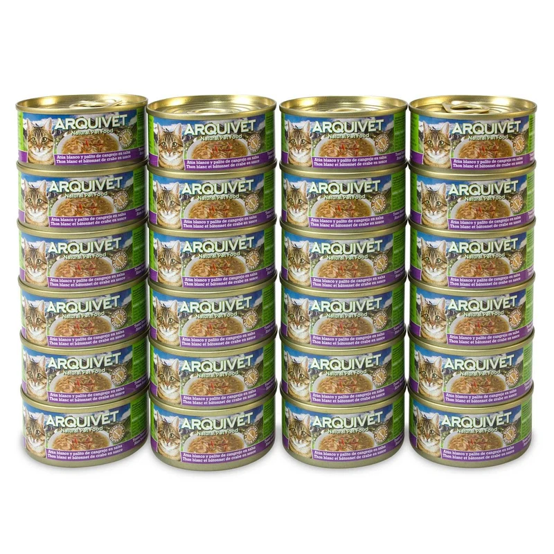 Atún Blanco y Cangrejo en salsa - Mini Fillets