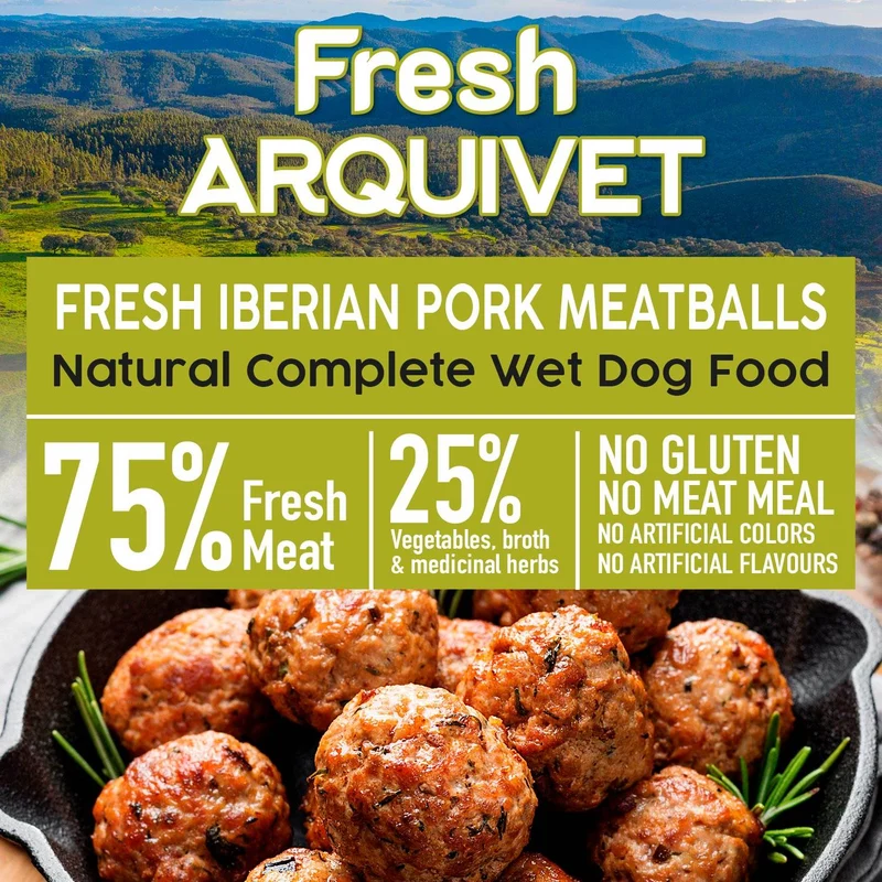 Albóndigas con cerdo ibérico - Fresh