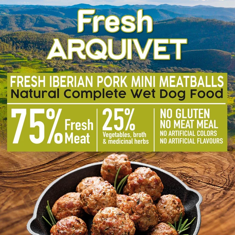Mini albóndigas con cerdo ibérico - Fresh