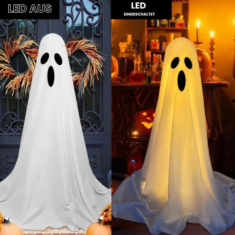 Spookdecoratie – Verstelbaar tot 6,5 meter met LED-verlichting op batterijen