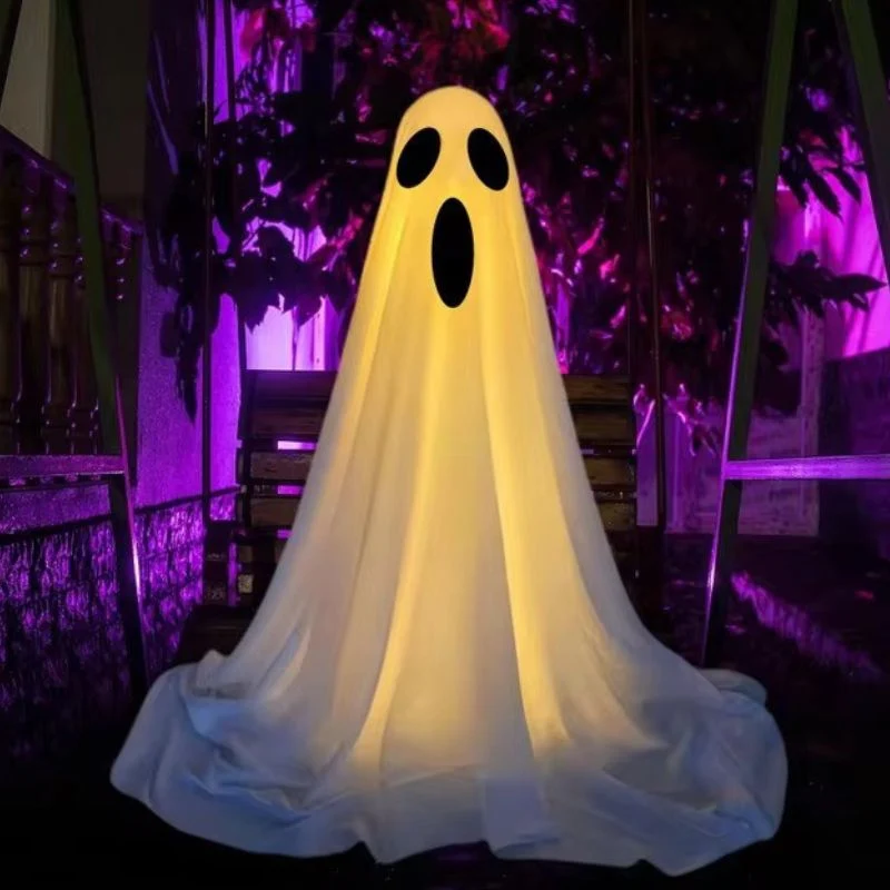Spookdecoratie – Verstelbaar tot 6,5 meter met LED-verlichting op batterijen