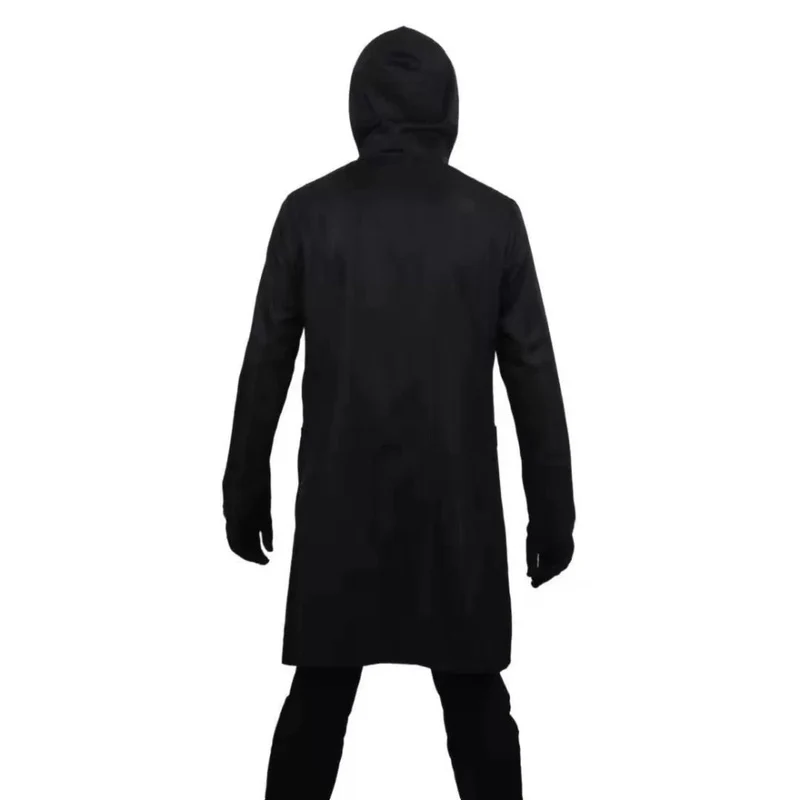 Kapmantel – Zwarte set met masker en handschoenen voor verkleedfeesten