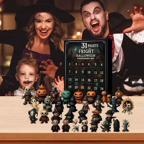 Halloween-aftelkalender – 31 minifiguurtjes voor elke dag van oktober