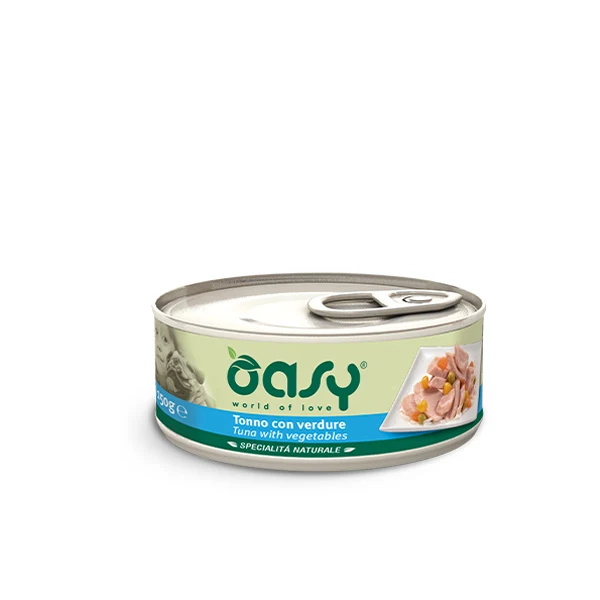 Oasy Umido Cane Natury - Tonnetto con Verdure