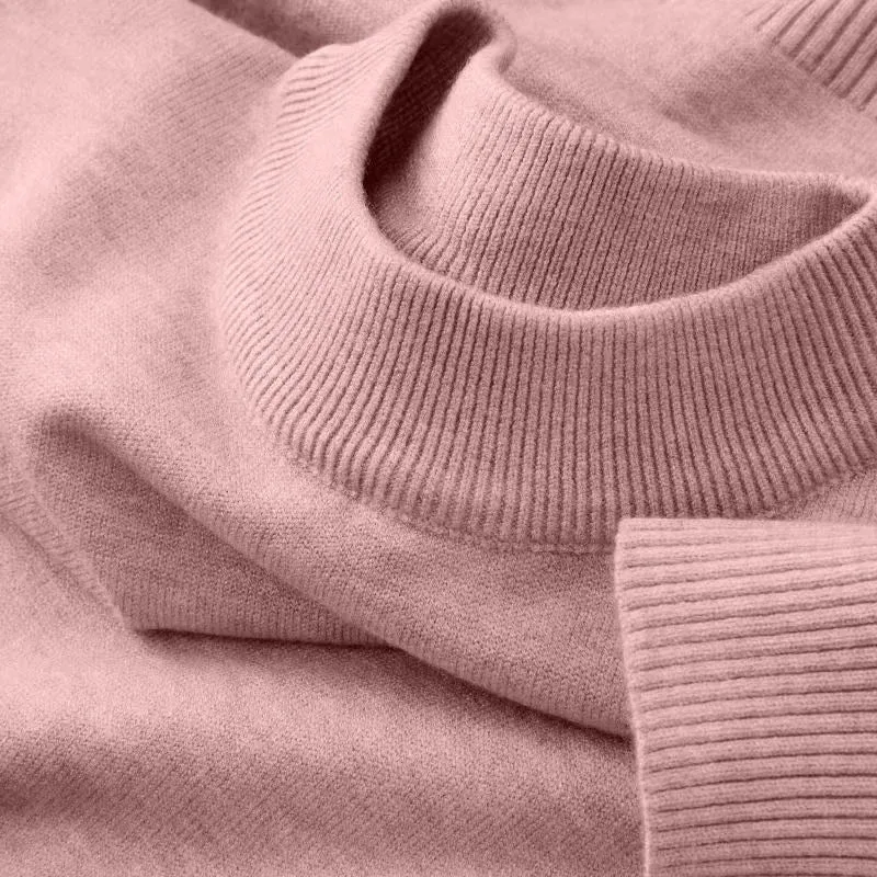 Maglione da uomo a collo alto - Pullover autunnale di tendenza per uomini alla moda