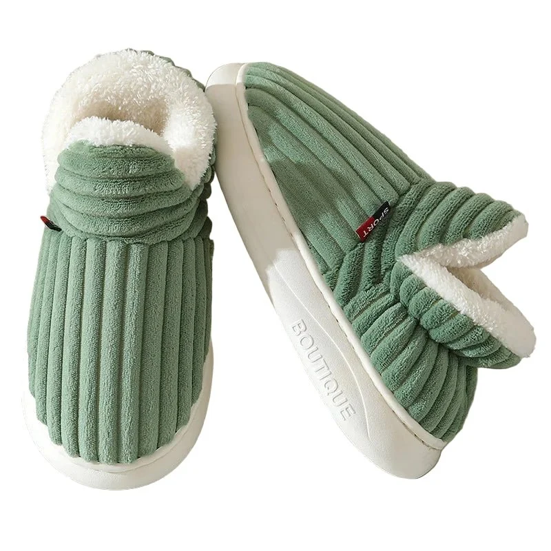 Litfun Nuove pantofole invernali pelose da donna - Comode ciabatte in peluche con suola morbida per il massimo comfort in casa