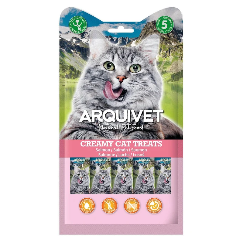 Snack cremoso de Salmón - Creamy Cat Treats