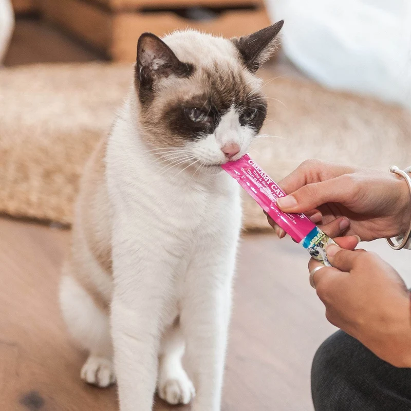 Snack cremoso de Salmón - Creamy Cat Treats