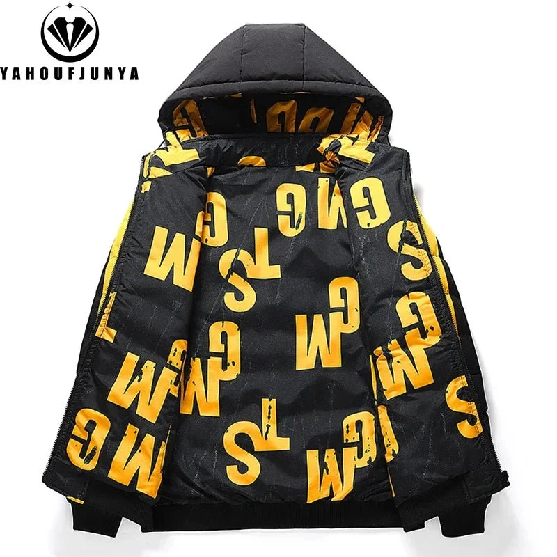 Giacca invernale da uomo antivento con cappuccio removibile - Parka caldo e spesso, casual ed elegante