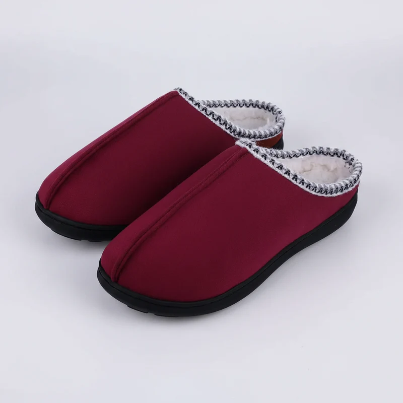 Pantofole invernali calde da donna in memory foam con suola antiscivolo