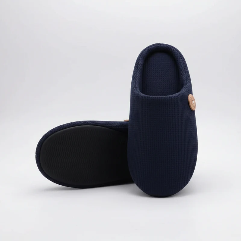 Pantofole invernali calde da donna in memory foam con suola antiscivolo