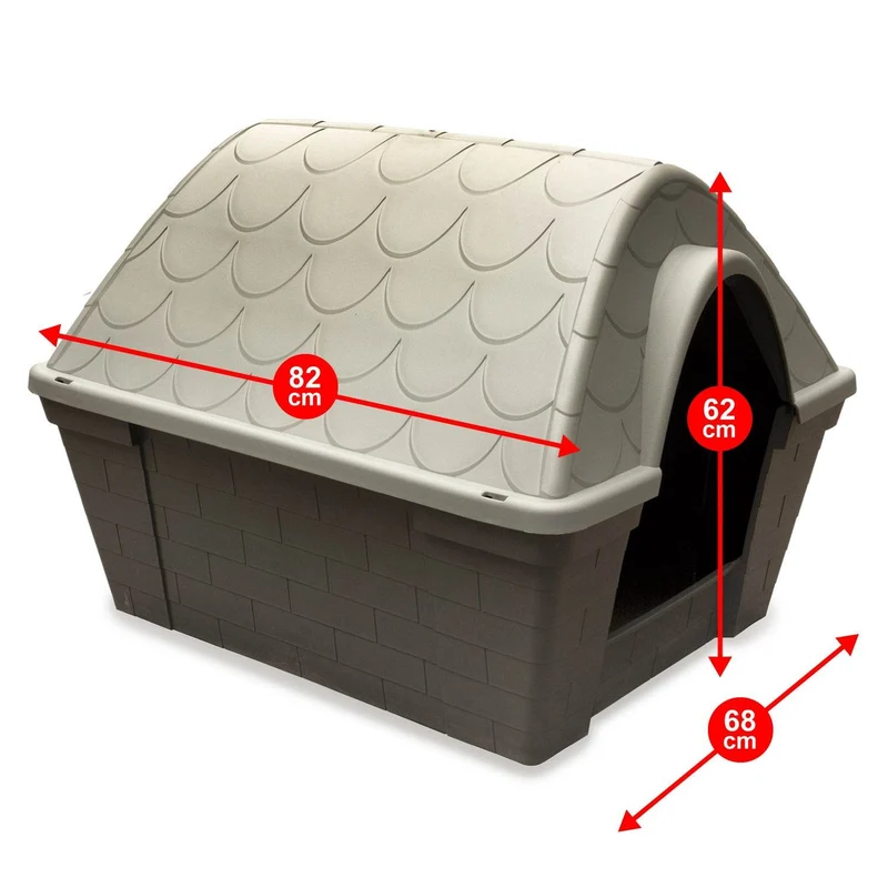 Caseta perros plástico reciclado - Ecoline