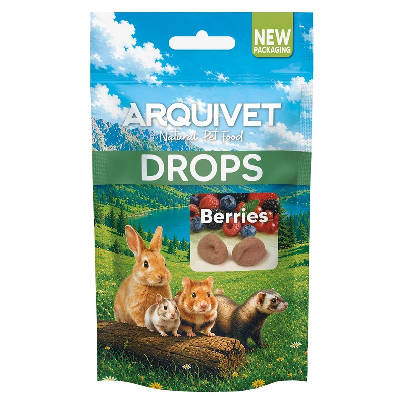 Drops de frutas del bosque 65 gr