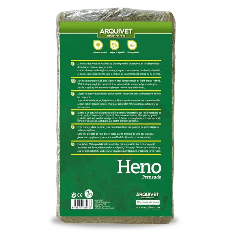 Heno prensado 1 kg