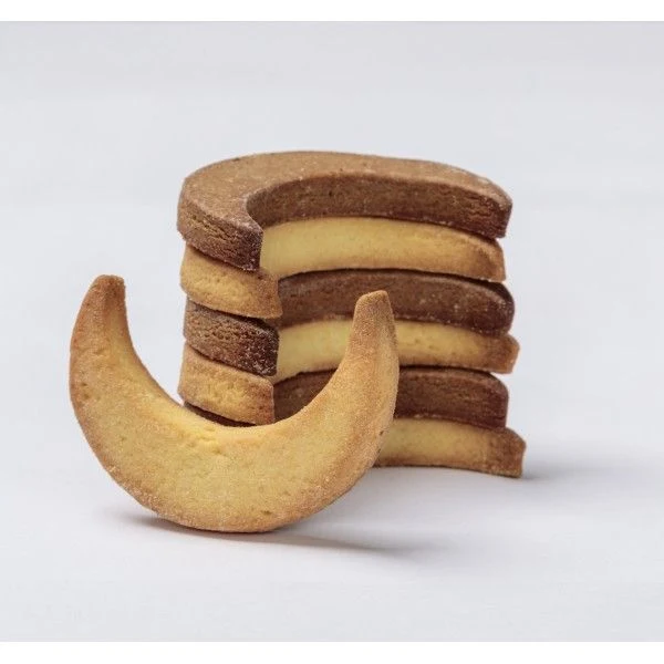 Dolci Impronte – Fatti a Mano – Lunatici Biscotti Frolla con Carruba - 250 gr