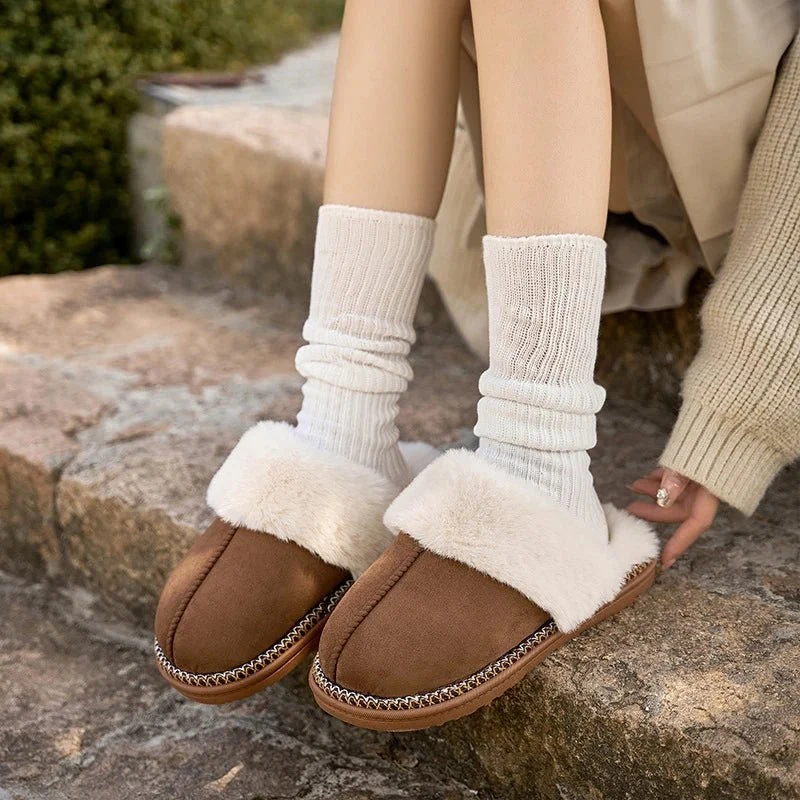 Pantofole morbide da donna Evshine - Calde e comode pantofole invernali da casa