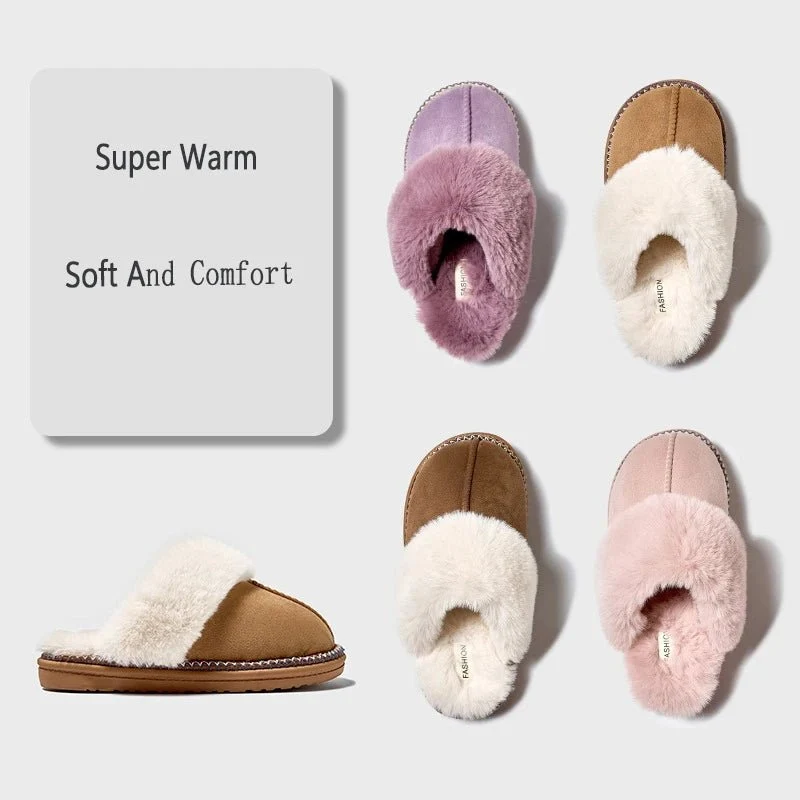 Pantofole morbide da donna Evshine - Calde e comode pantofole invernali da casa