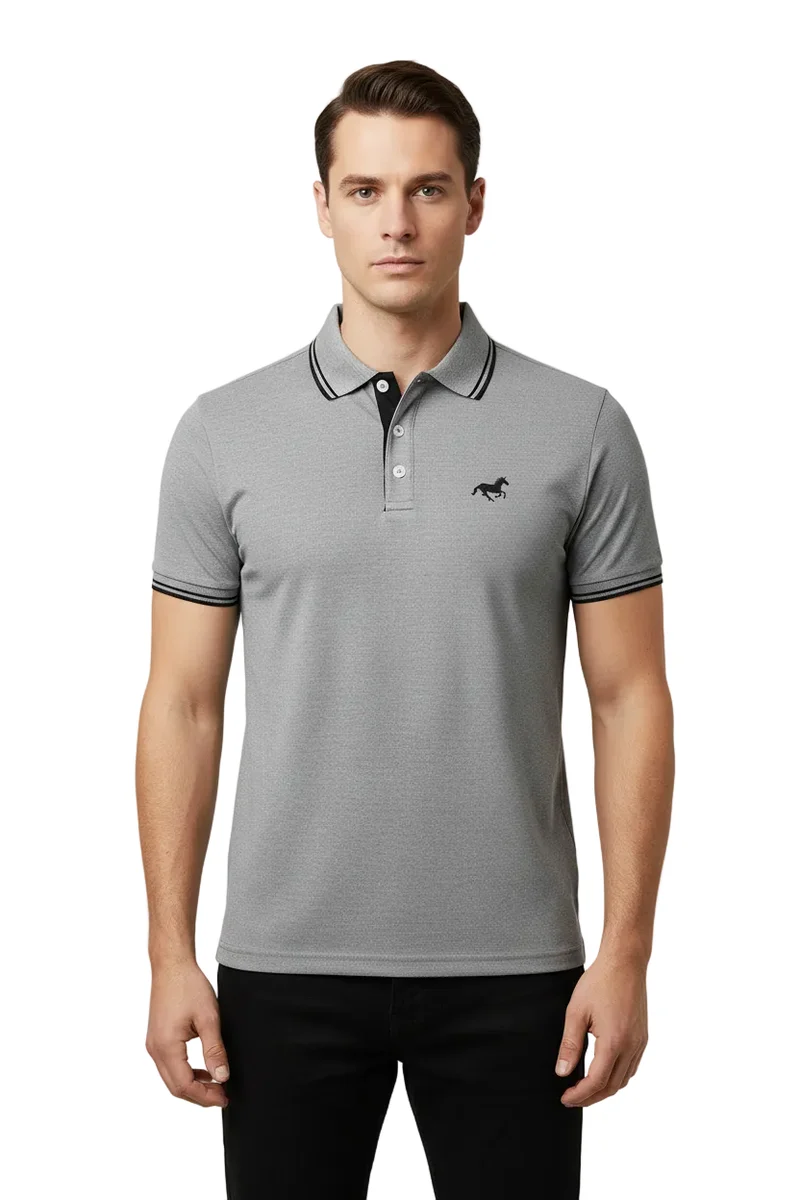 Polo classica da uomo - Maniche corte, top estivo S-3XL, casual con bottoni e risvolto