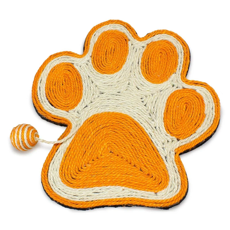 Rascador huella con bola - 40 x 36 cm (2 colores)
