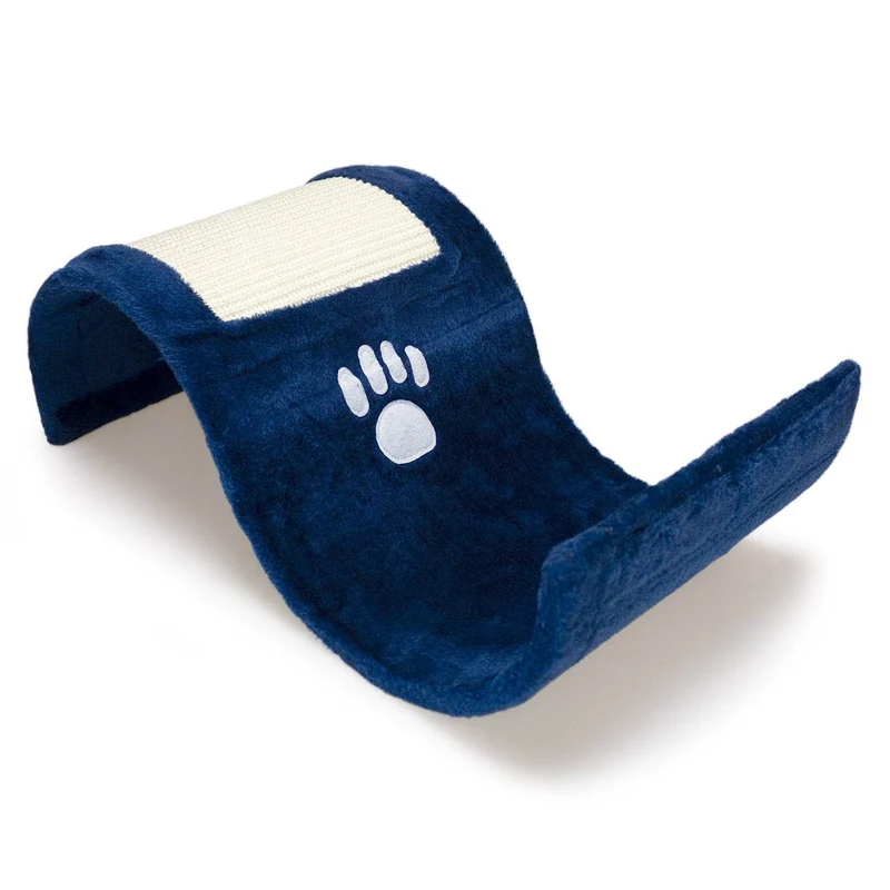 Rascador azul en forma de ola - 50 x 29 x 18 cm