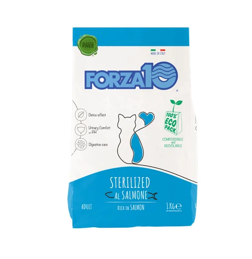 Forza10 Gatto Adult Sterilised Salmone 1Kg