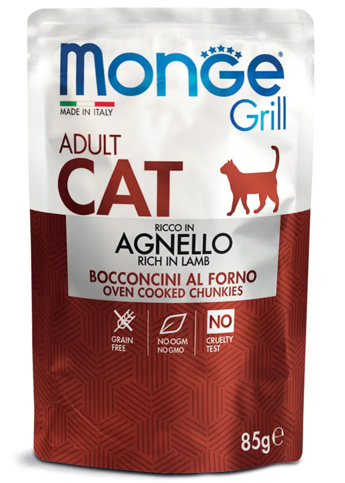 Monge Grill buste gatto adult 85gr